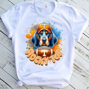 Rocky Top Vols Football Custom Tee Graphic Short Sleeve T-shirt